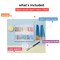 Incraftables Acrylic Paint Set for Adults & Kids. 24 Colors Acrylic Paints for Canvas Painting with 12 Brushes, Sponge, Pallet & Craft Knife. Non-Toxic Art Paint Set for Ceramic, Wood, Fabric & Paper